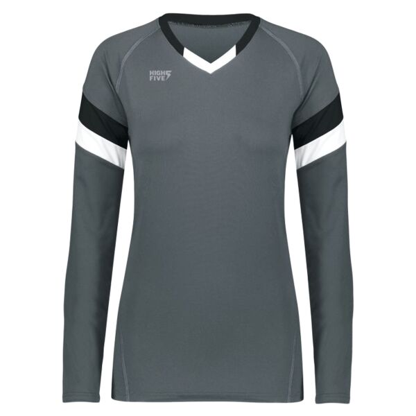 Girls TruHit Tri-Color Long Sleeve Jersey Thumbnail