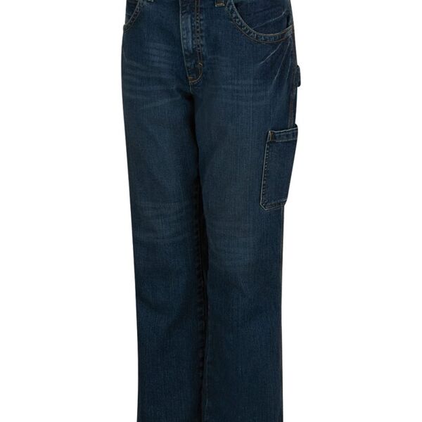 Men's Stretch Denim Dungaree Jeans - Odd Sizes Thumbnail