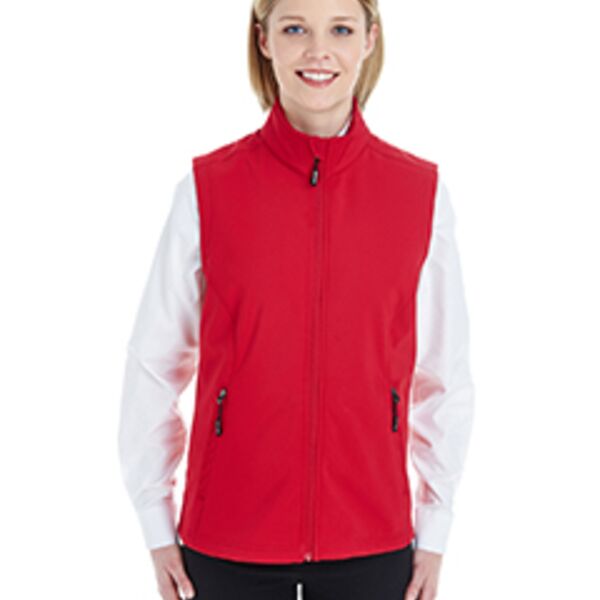 Ladies' Cruise Two-Layer Fleece Bonded Soft Shell Vest Thumbnail